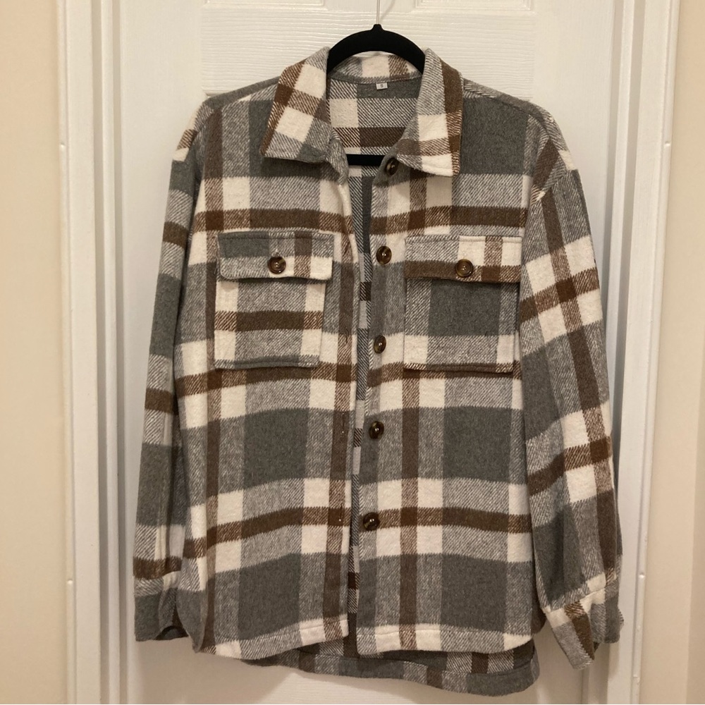 Plaid Flannel Shacket
